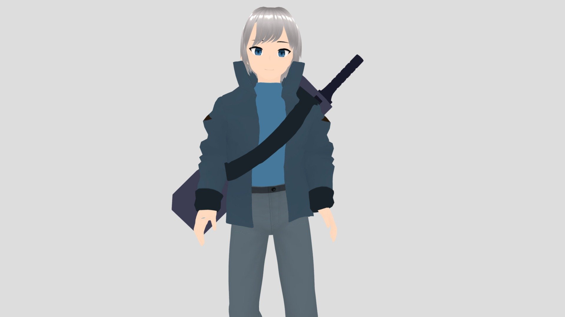 Unnamed anime guy (OC 1) - 3D model by Rasyadan Azzam (@rasyadanazzam ...