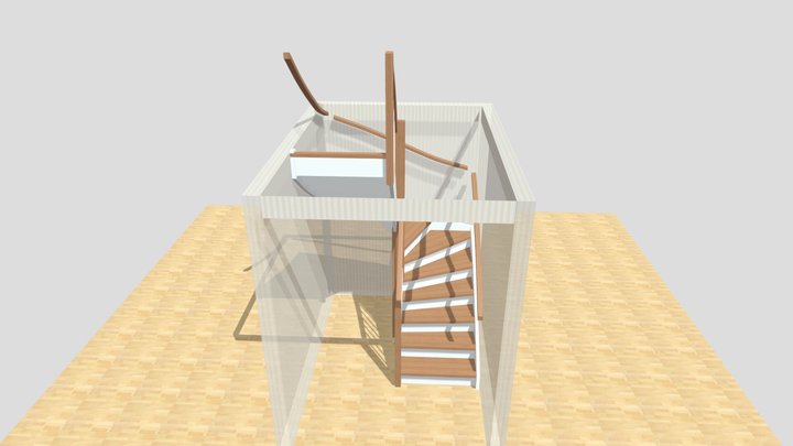 u-stair 3D Model