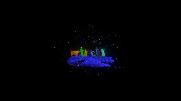 Noite de Natal 3D Model