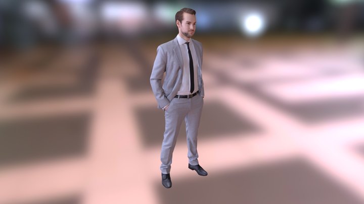 RP Man Joscha 0117 3D Model