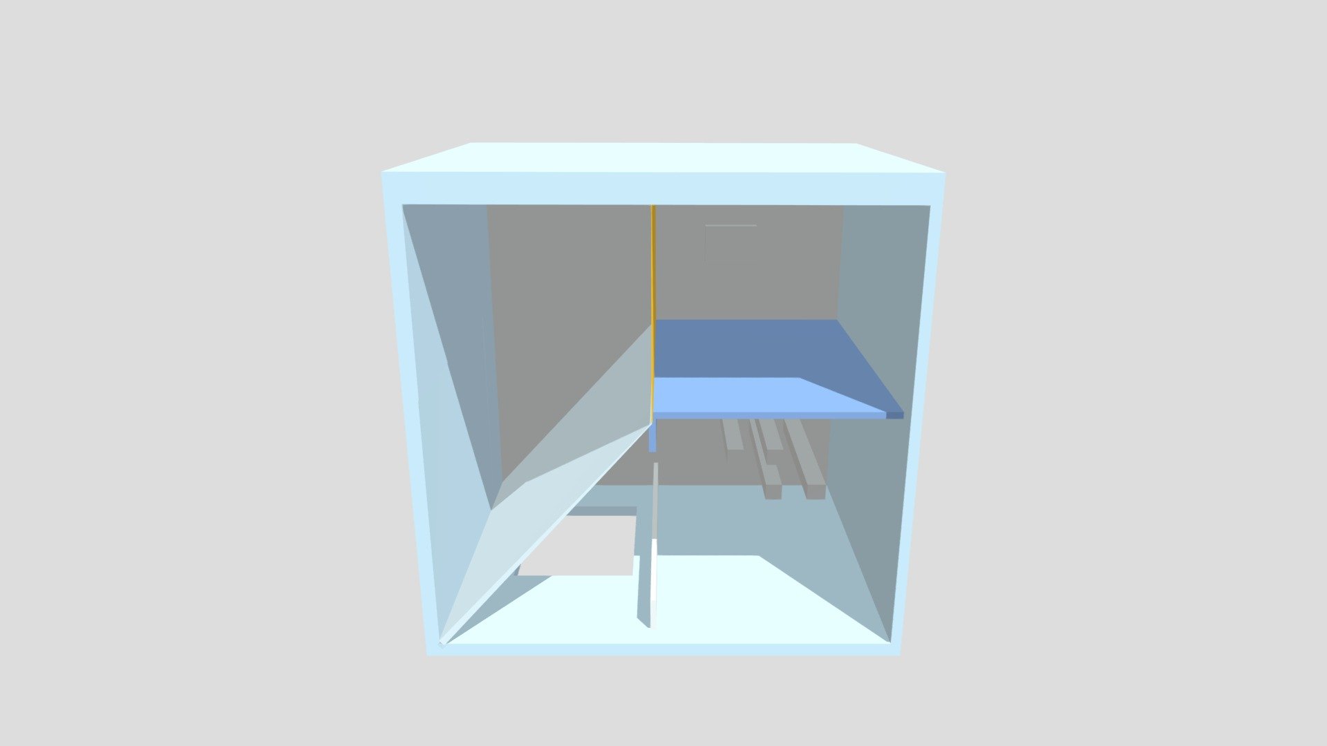 Hologram City 3D Model