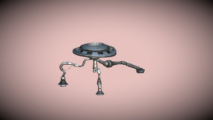 Alien Chair (Star Rock) 3D Model