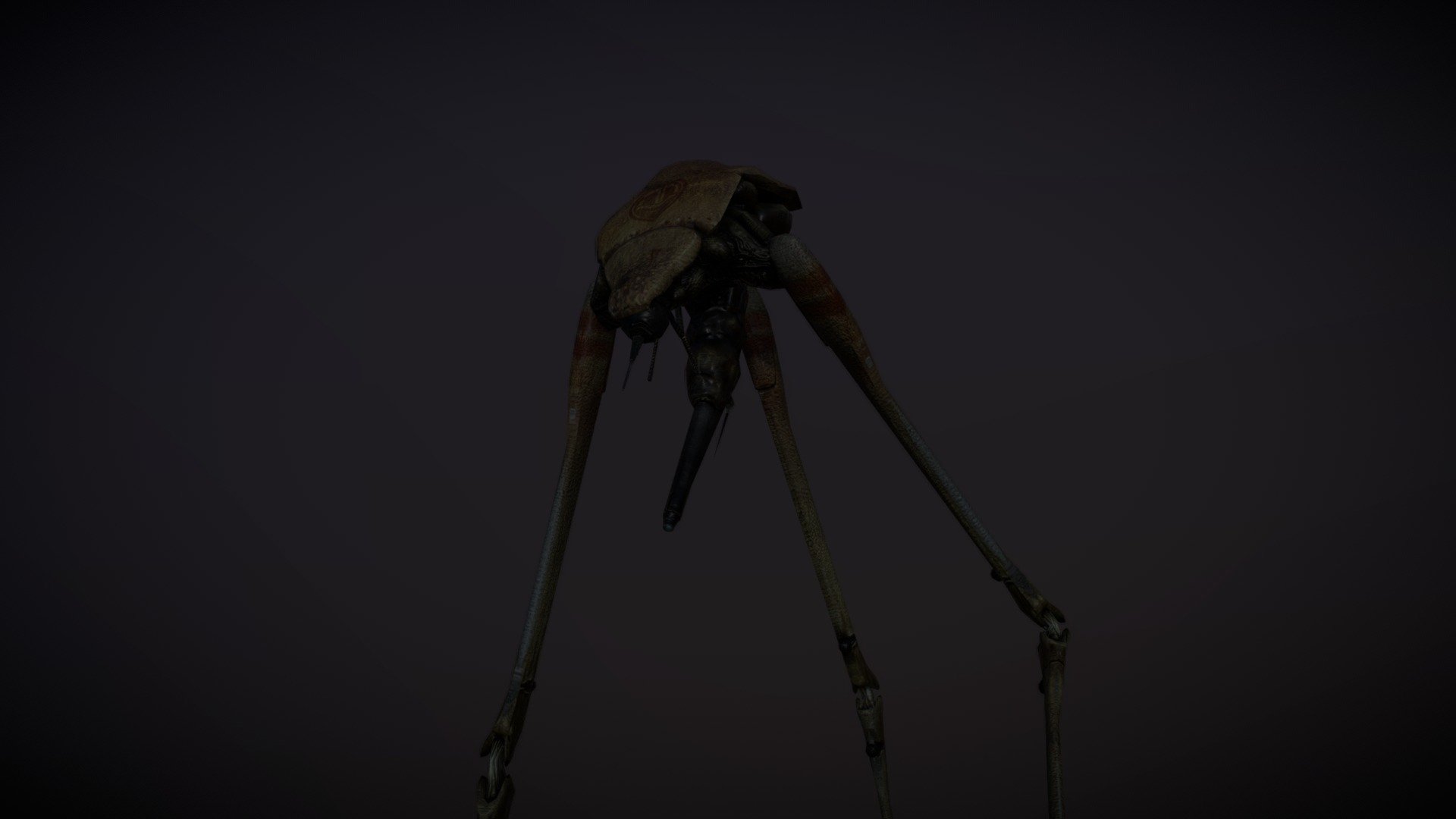 HL2:EP2 Strider vs Dog (Strider) Rig - Download Free 3D model by NO ...