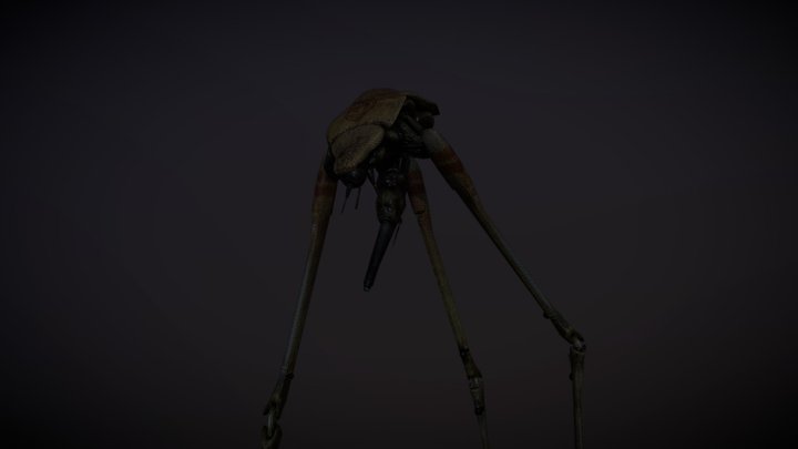 HL2:EP2 Strider vs Dog (Strider) Rig – Kostenloses 3D-Modell STL
