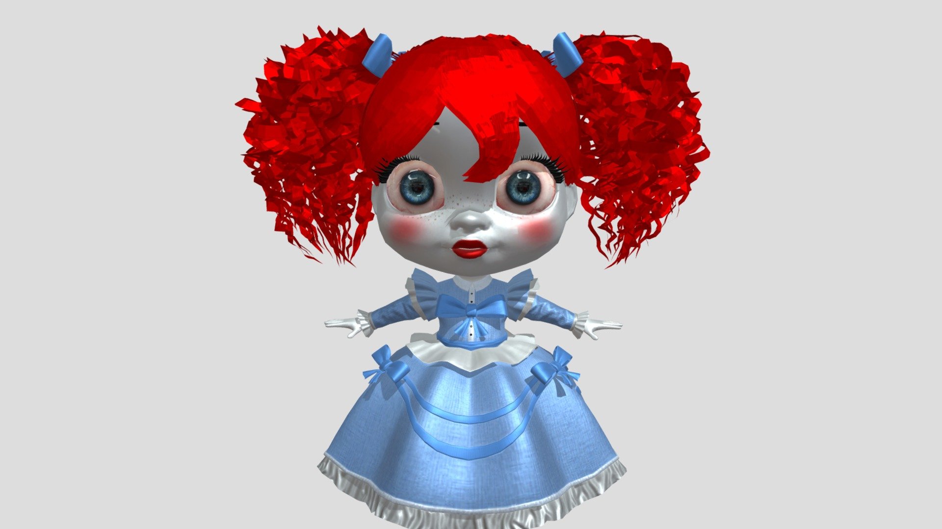 Poppy Playtime Poppy Download Free 3D model by Xoffly [52f0d02