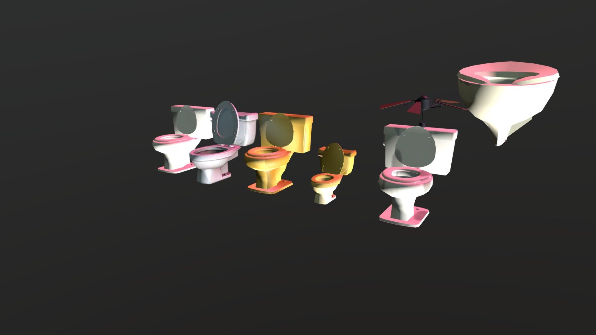 Skibidi Toilets Download Free 3d Model By Valcirumbelino 52f218b Sketchfab 