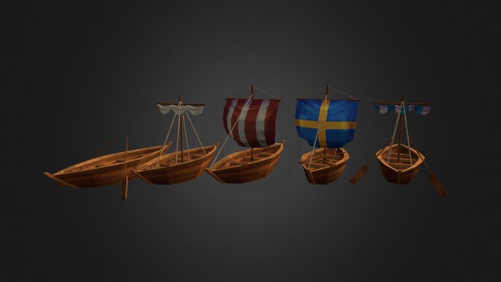 Boats 3D Model