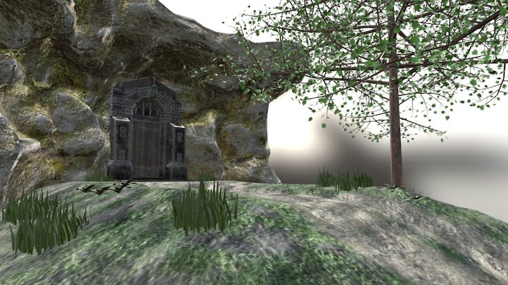 Secret Entrance 3D Model