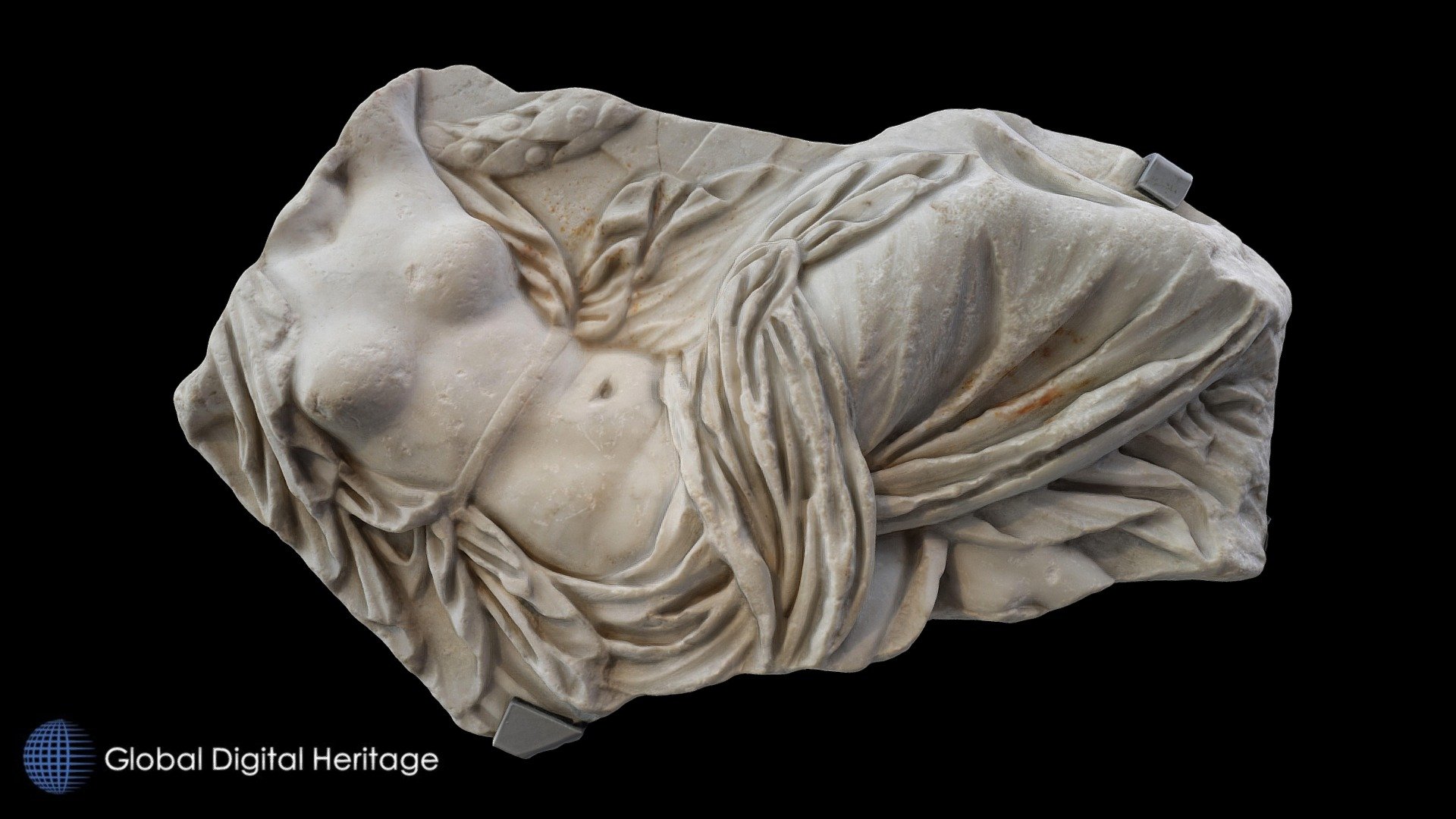 Roman sculpture Rea Silvia (Cartagena, Spain)