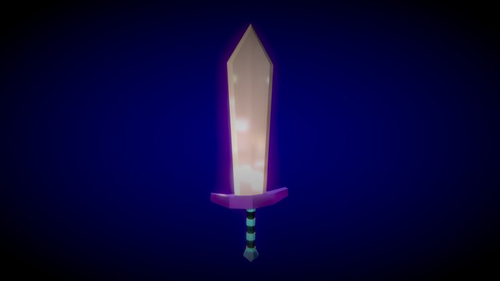 Espada - Sword Low Poly 3D Model