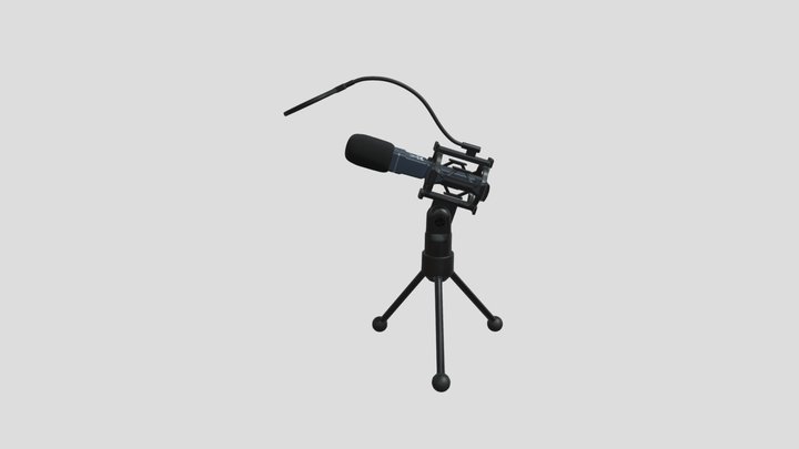 Microphone 3D Model