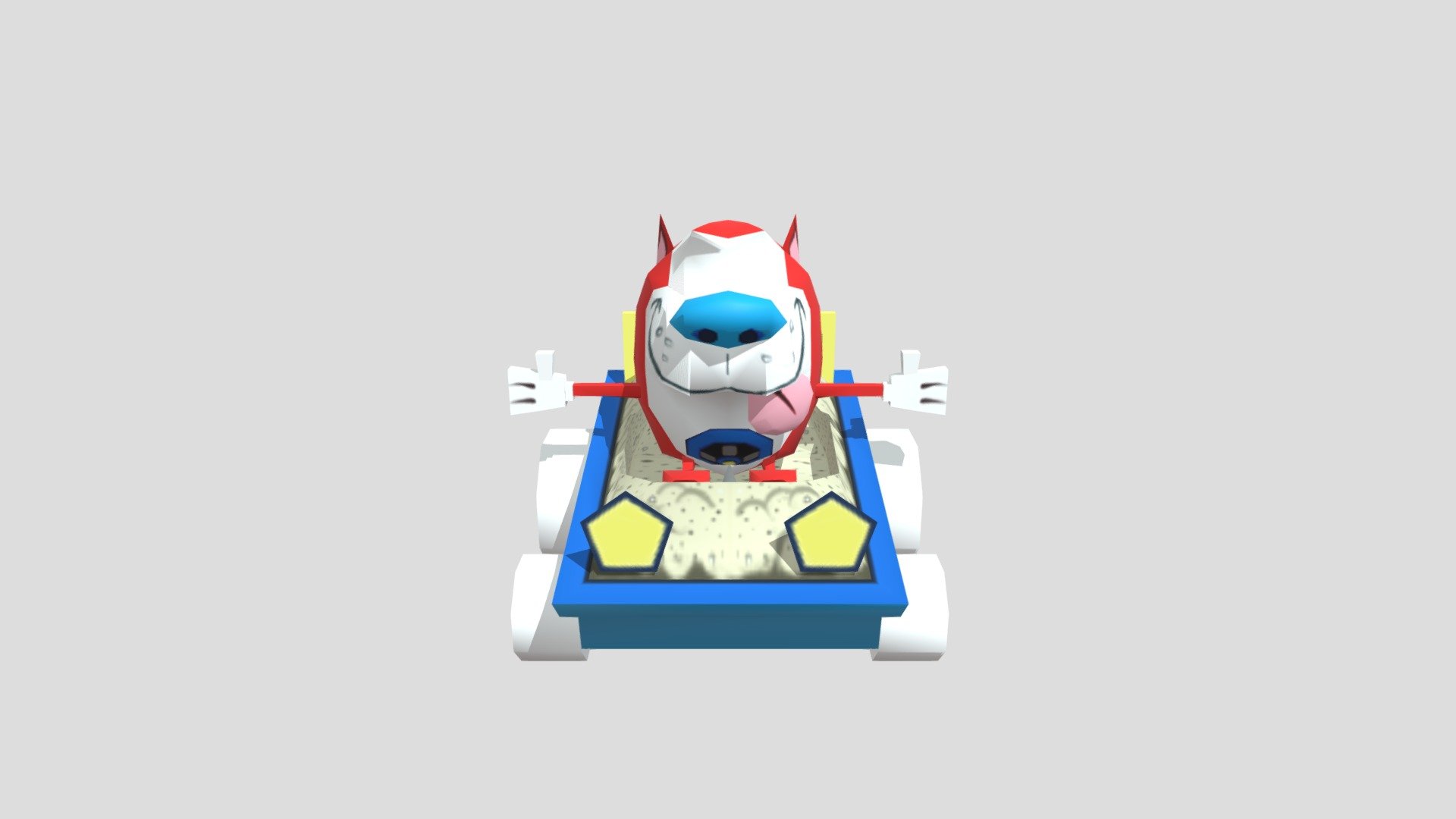 Stimpy In Kart