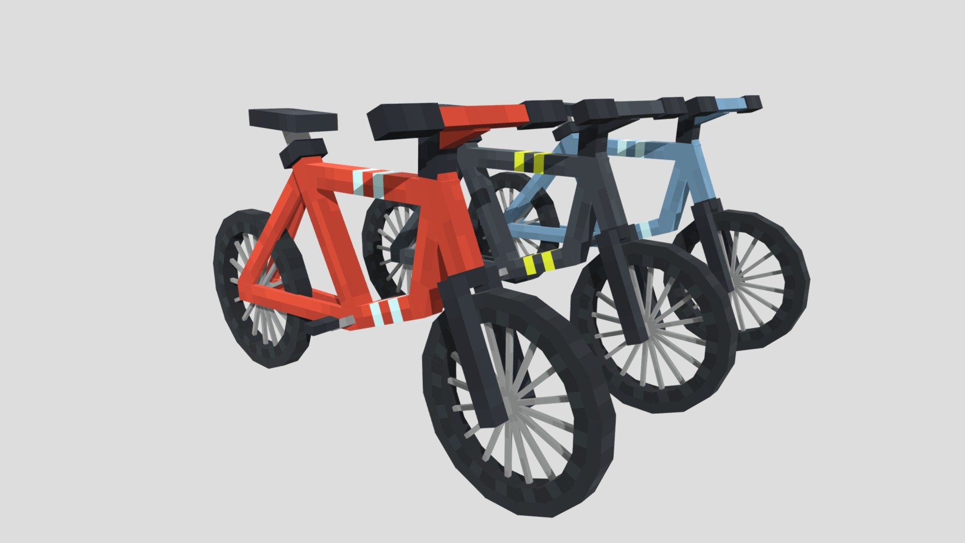 Bike 3D model by Quizer [52f543b] Sketchfab
