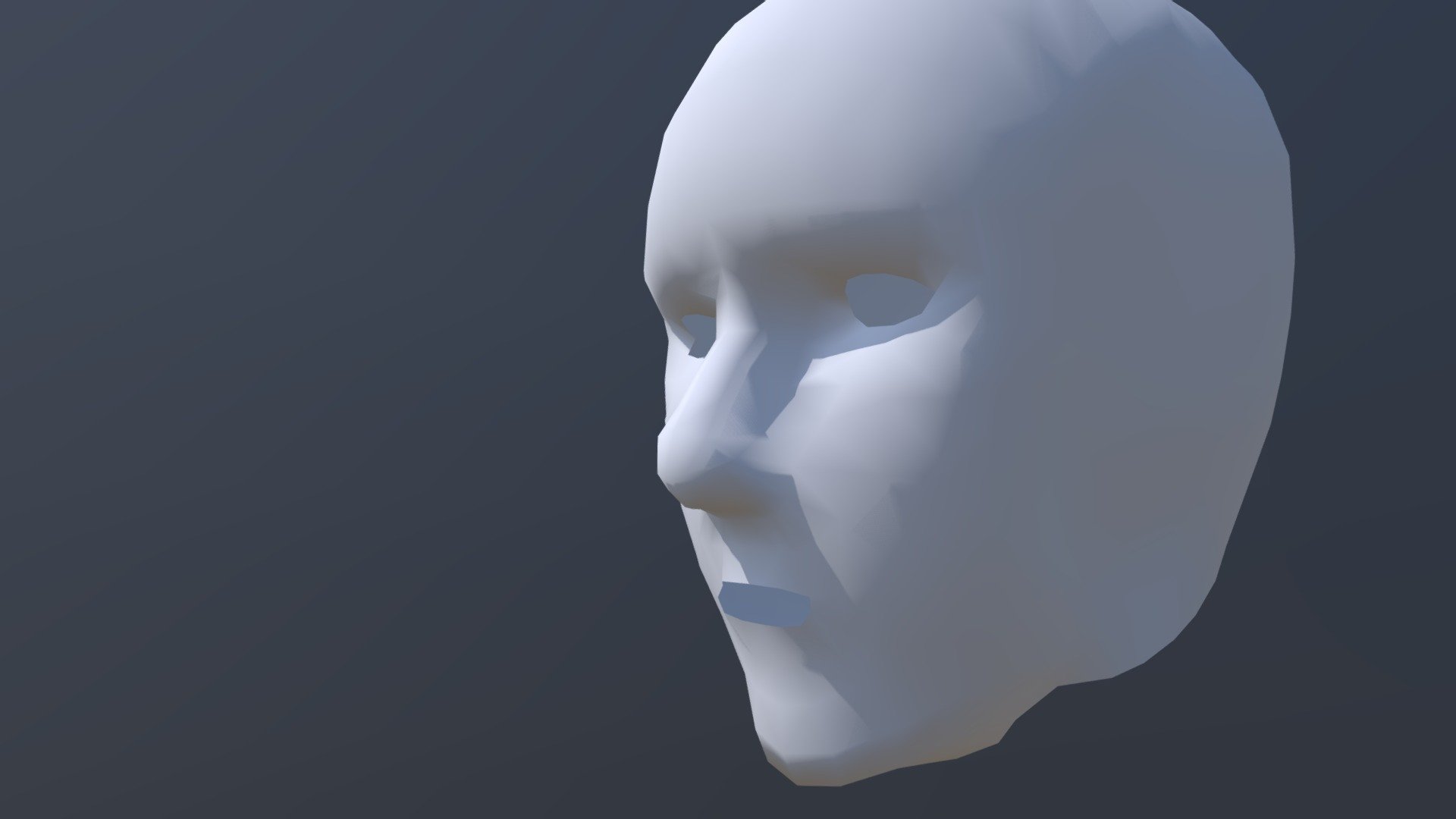 Segundo modelado de cara