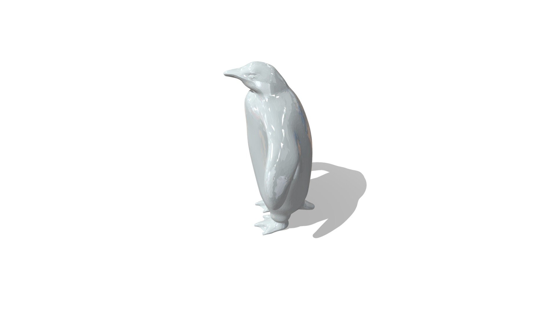 penguin — Sketchfab embed 3D viewer