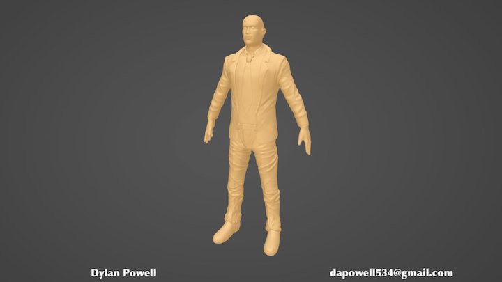 DP-GPF3-M1 Daves Pants Highres 3D Model