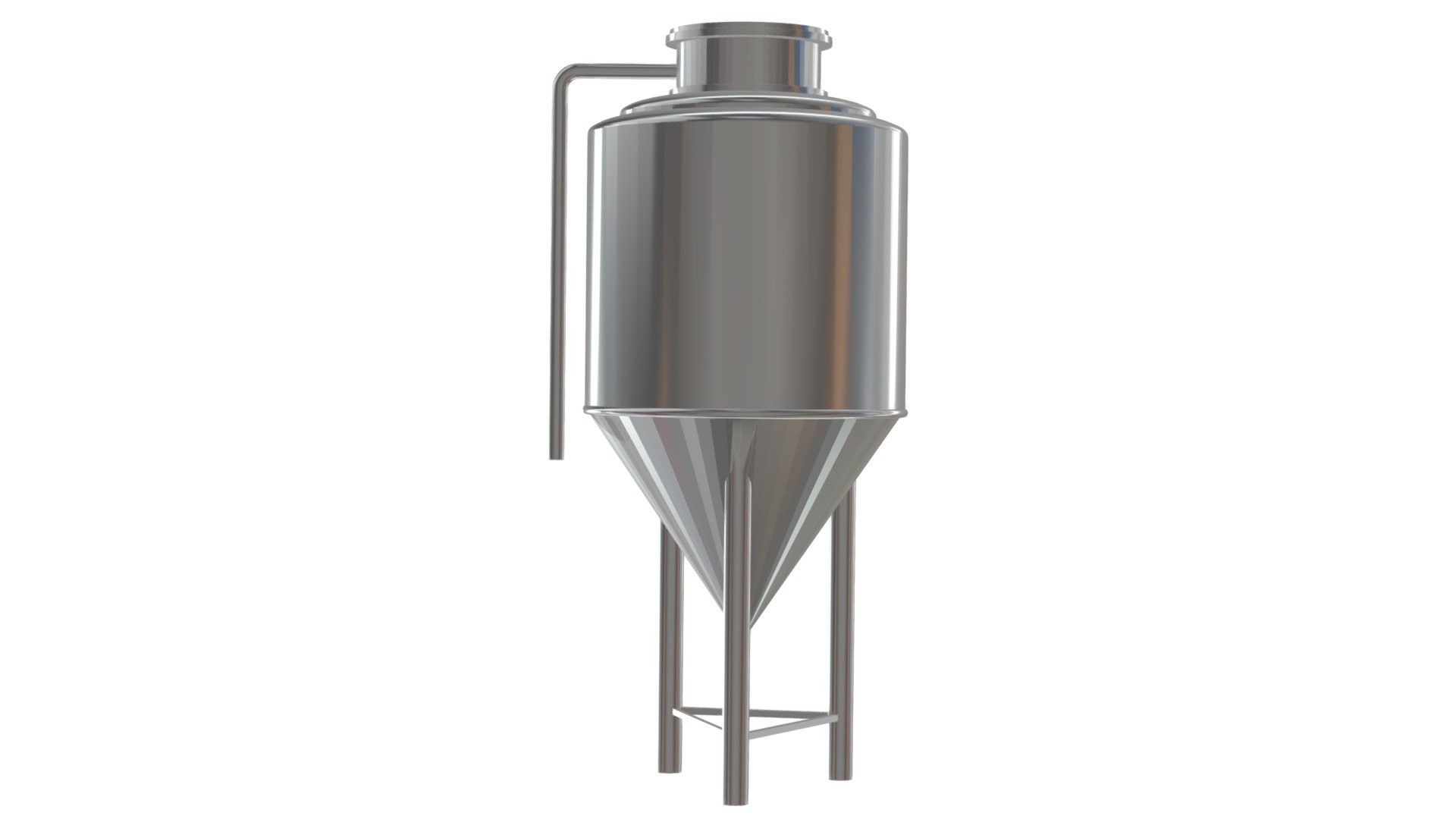 Beer fermenter 3D model by Onecellking [52f5ecf] Sketchfab