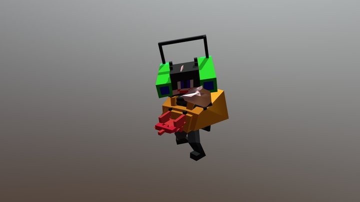 Body Jab Cross 3D Model