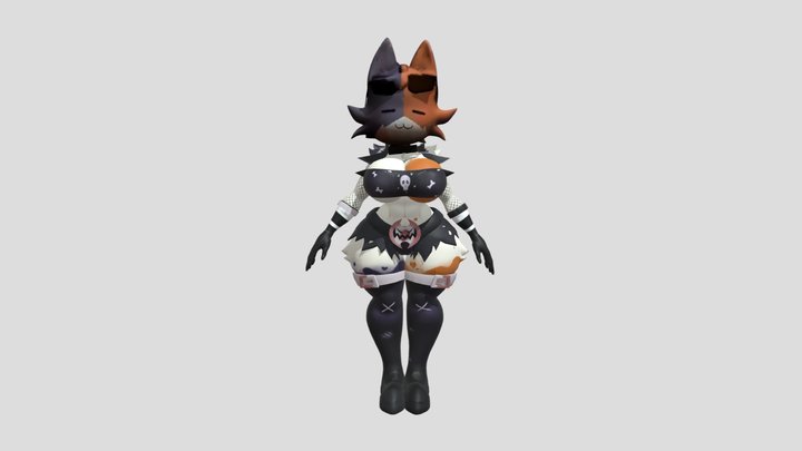 Cate meowdy  fnia  NSFW again 3D Model