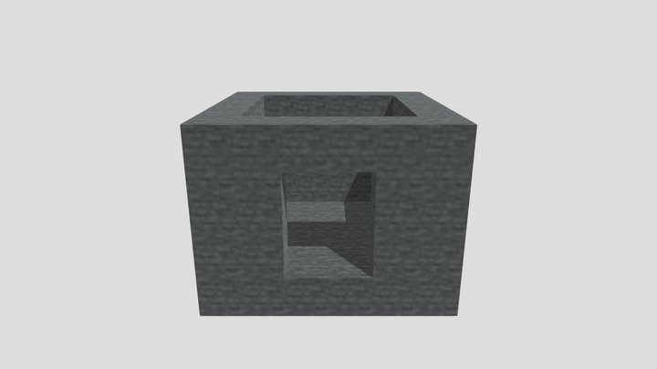 Minecraftblock 1 3D Model