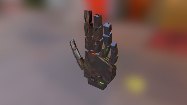 Bot Hand 3D Model