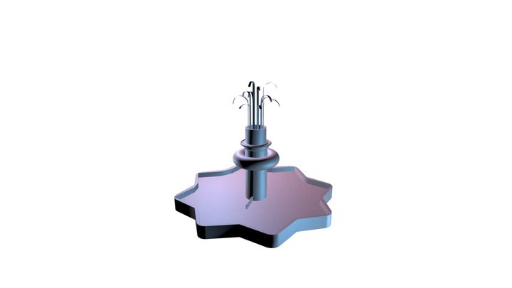 Fontaine 2 3D Model