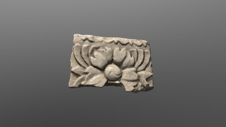 Marble rosette 3D Model