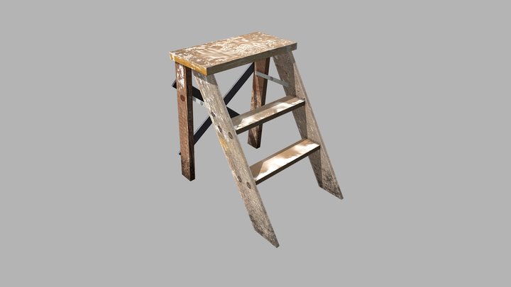 Ladder 3D Model
