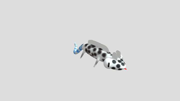jesus lizard 3D Model