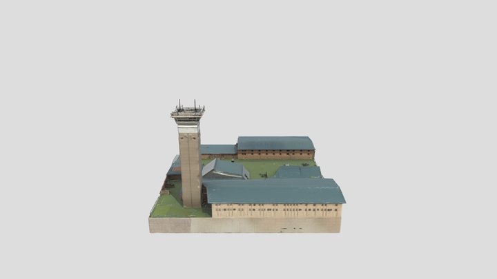 Watchtower Fortress 3D Model