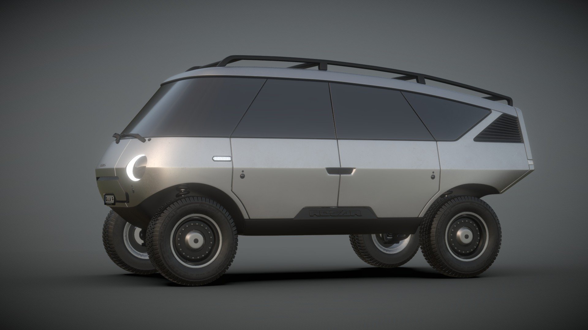 ROCAR 4x4-EV - concept 2023 - 3D model by Dilăr (@andreidila) [52fd0b1 ...