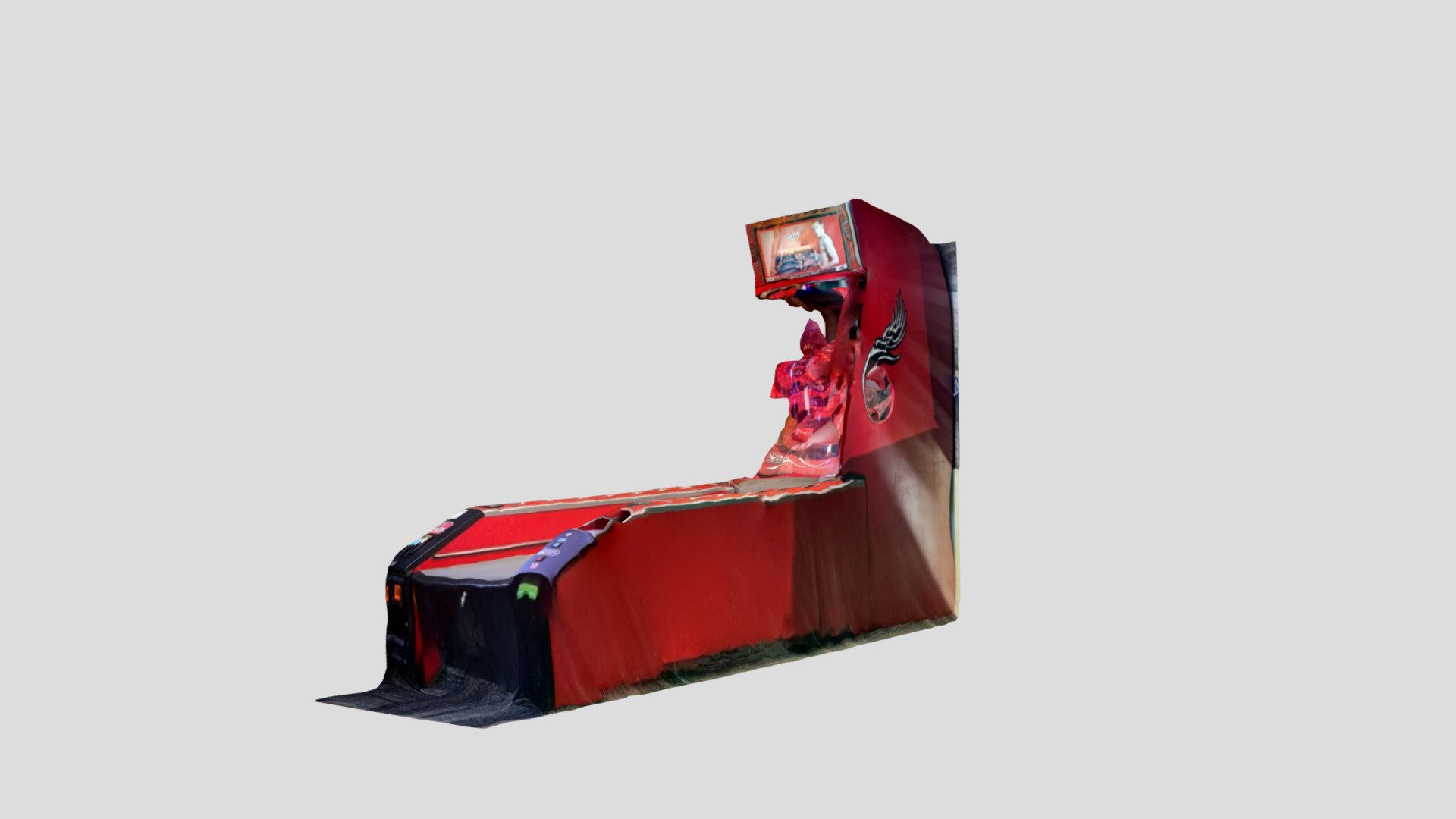 Skeeball machine
