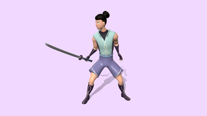 Ninja 3D Model