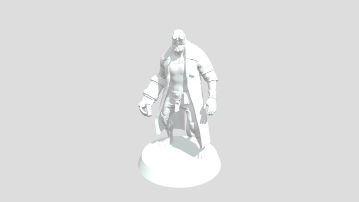 Hellboy - Injustice 2 - TableTop 32mm 3D Model