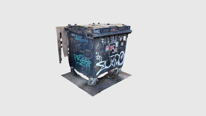 Trash can 3D Model