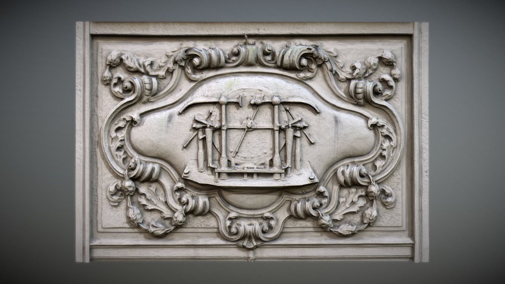 Craft relief 3 on the wall