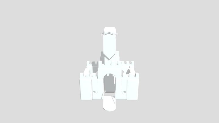 Rugby Castle 3D Model