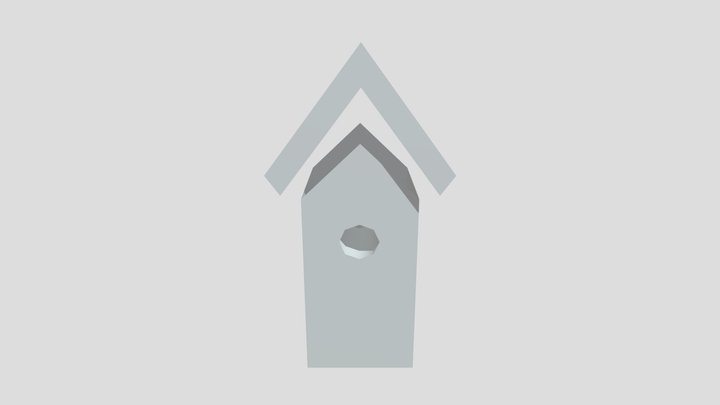 Bird House 3D Model