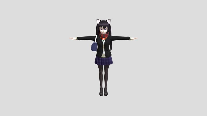 Saiki 3D Model
