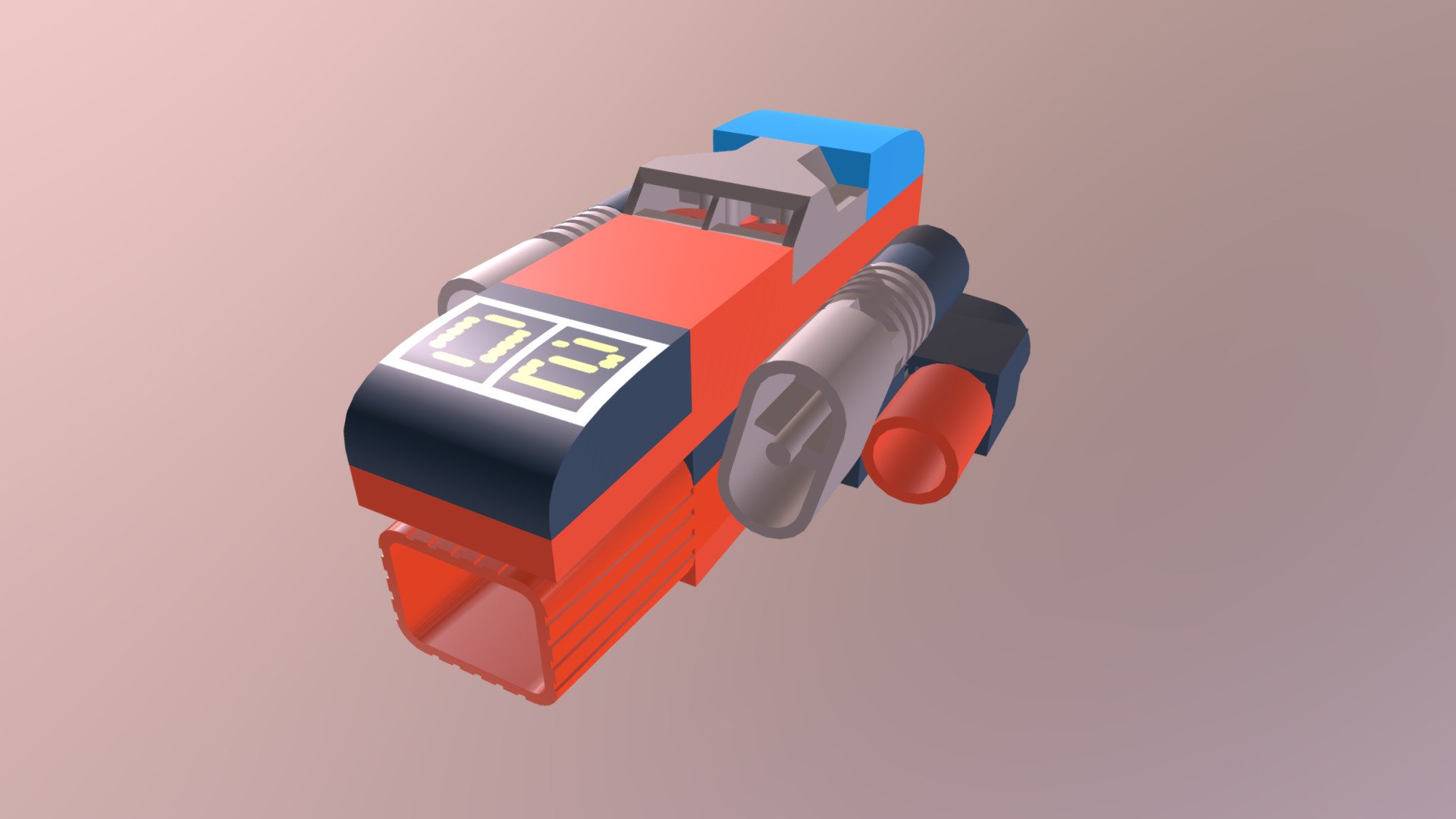 Futuristic Race Ship
