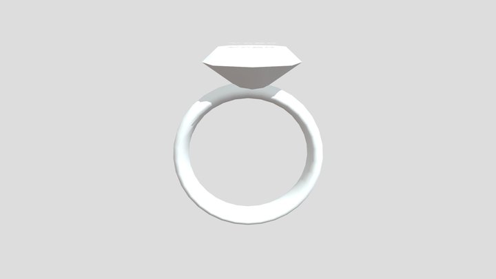 Diamond Ring 3D Model