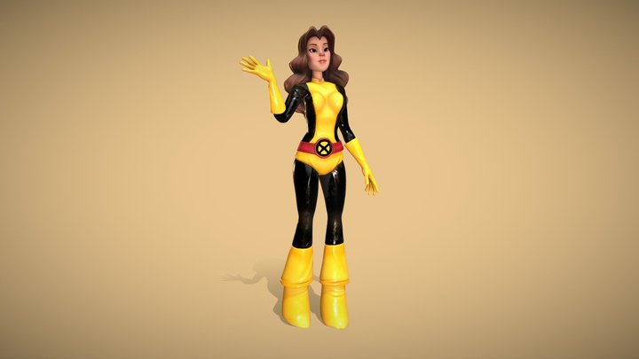 B2B1 Fagot Sarah 3D Model