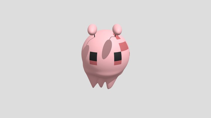 Pink Slime 3D Model