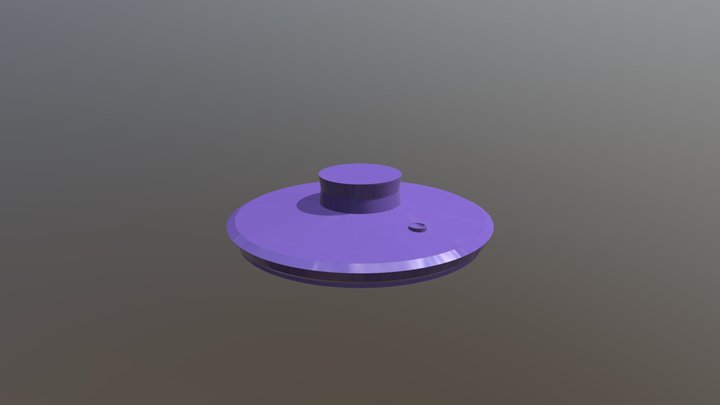鍋蓋 3D Model