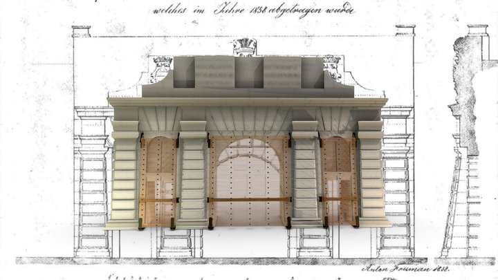 Győri Bécsi-kapu | 3D Historical Reconstruction