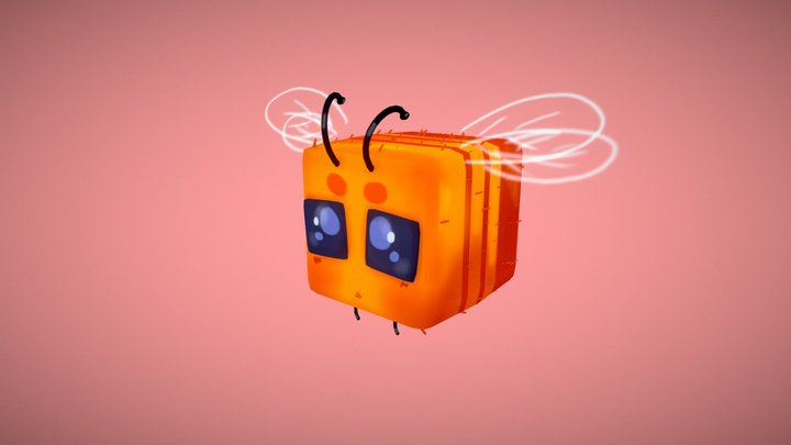 CUBE BEE 3D Model