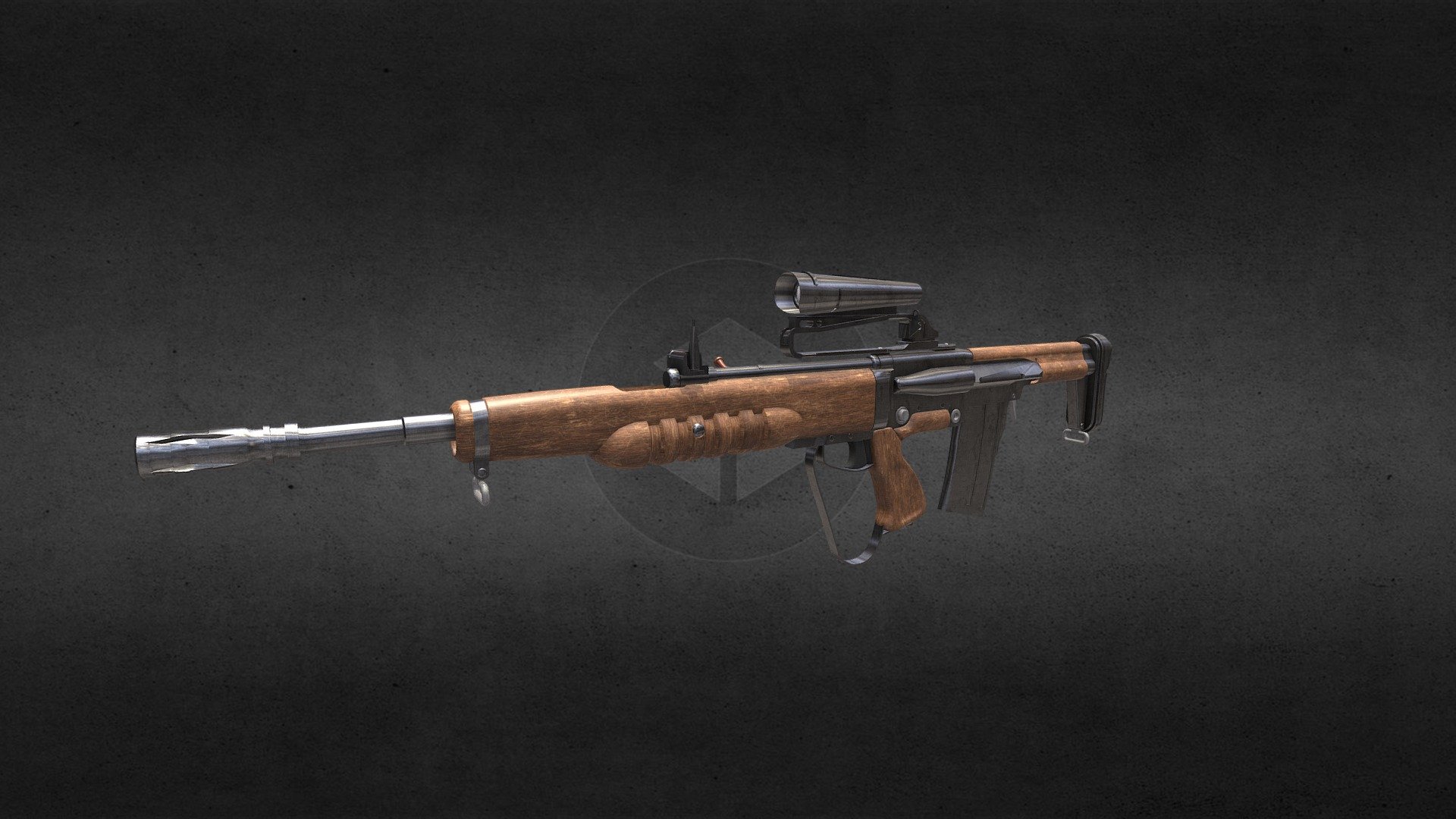 EM2 Prototype Rifle - Download Free 3D model by Cr0bar (@Cr0bar44 ...