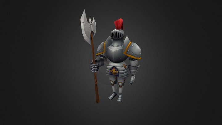Knight's Armor 3D Model