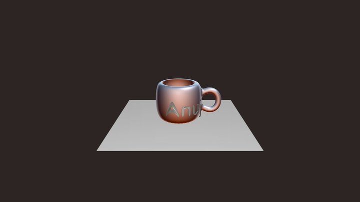 Coffee cup model 3D Model