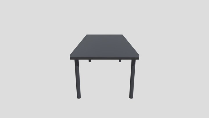 table moderne 3D Model